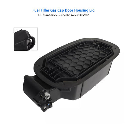 Coperchio dello sportello del tappo del serbatoio del carburante 2536305902 per Mercedes-Benz GLC300 GLC43