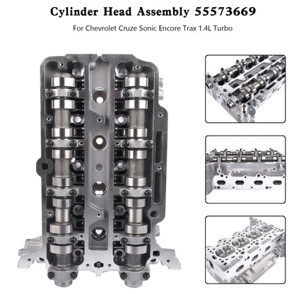 Per CHEVROLET (cruze, trax) B14NEL, B14NEJ 55573669 Cylinder Head Assembly 55573011