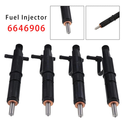 4 pezzi iniettori di carburante per Mustang Bobcat 843 853 960 2060 Isuzu 4JB1 6646906