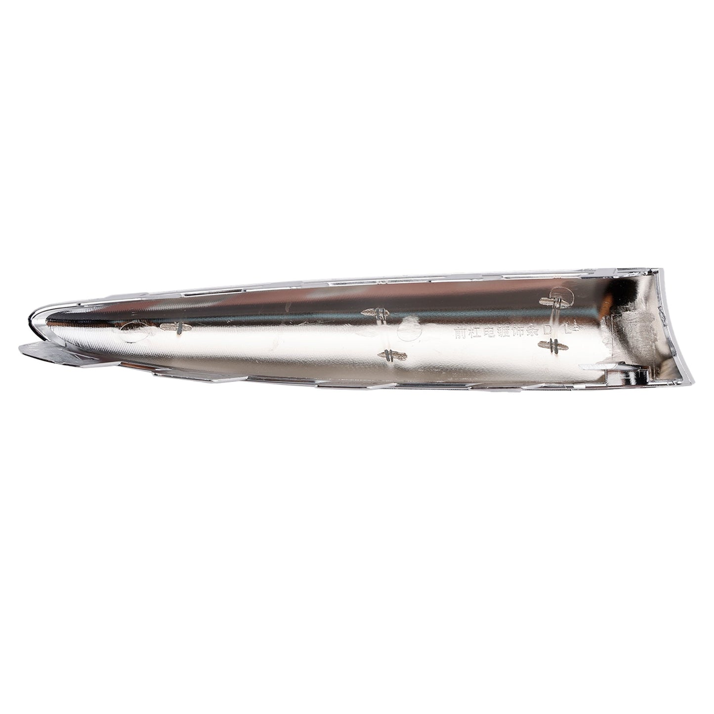 Modanatura paraurti anteriore sinistra Fiat 500 Lounge 2015.08-2020 cromata 735642306