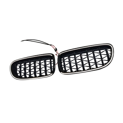 Griglia anteriore a doppio rene a diamante per BMW Serie 3 E90/E91 LCI 2009-2011