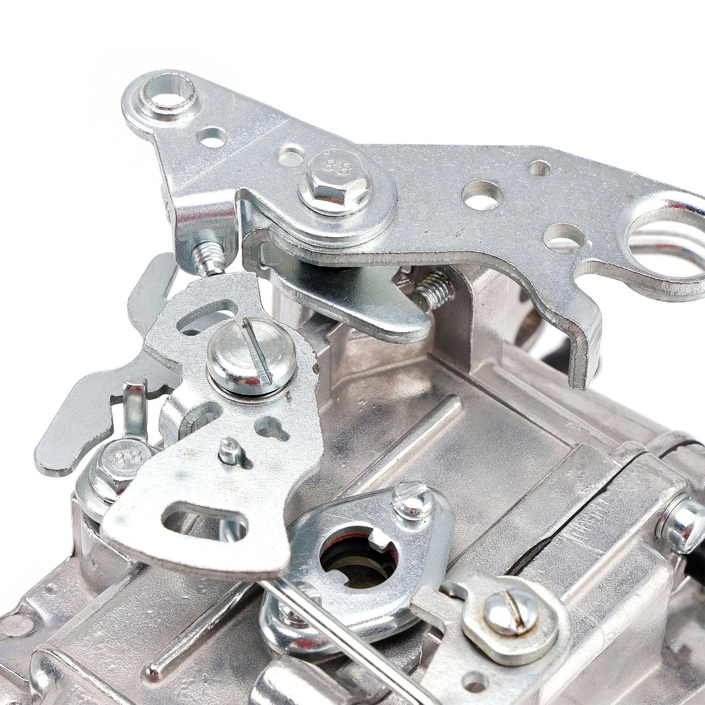 Carburatore 1400 600 CFM 4 corpi, starter elettrico, foro quadrato, valvola dell'aria a 4 corpi