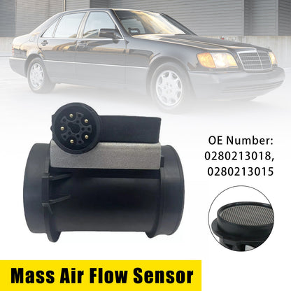 Sensore di flusso d'aria di massa (MAF) per Mercedes-Benz S 600 Base 6.0L V12-Gas, anni 1994-1995, codice 0280213018.