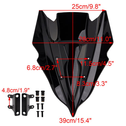 Parabrezza Parabrezza per KAWASAKI Z500 2024-2025