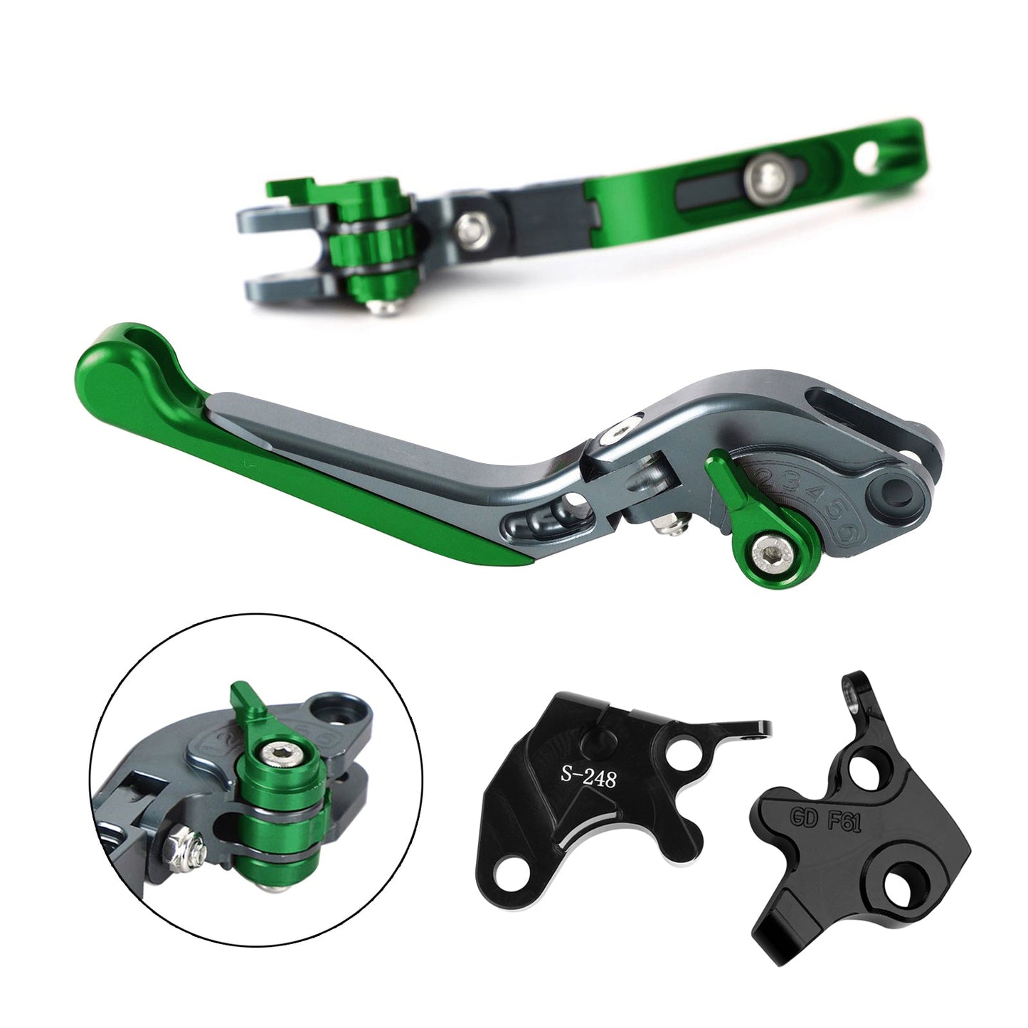 Leva freno frizione regolabile YAMAHA YZF R125 2008-2011