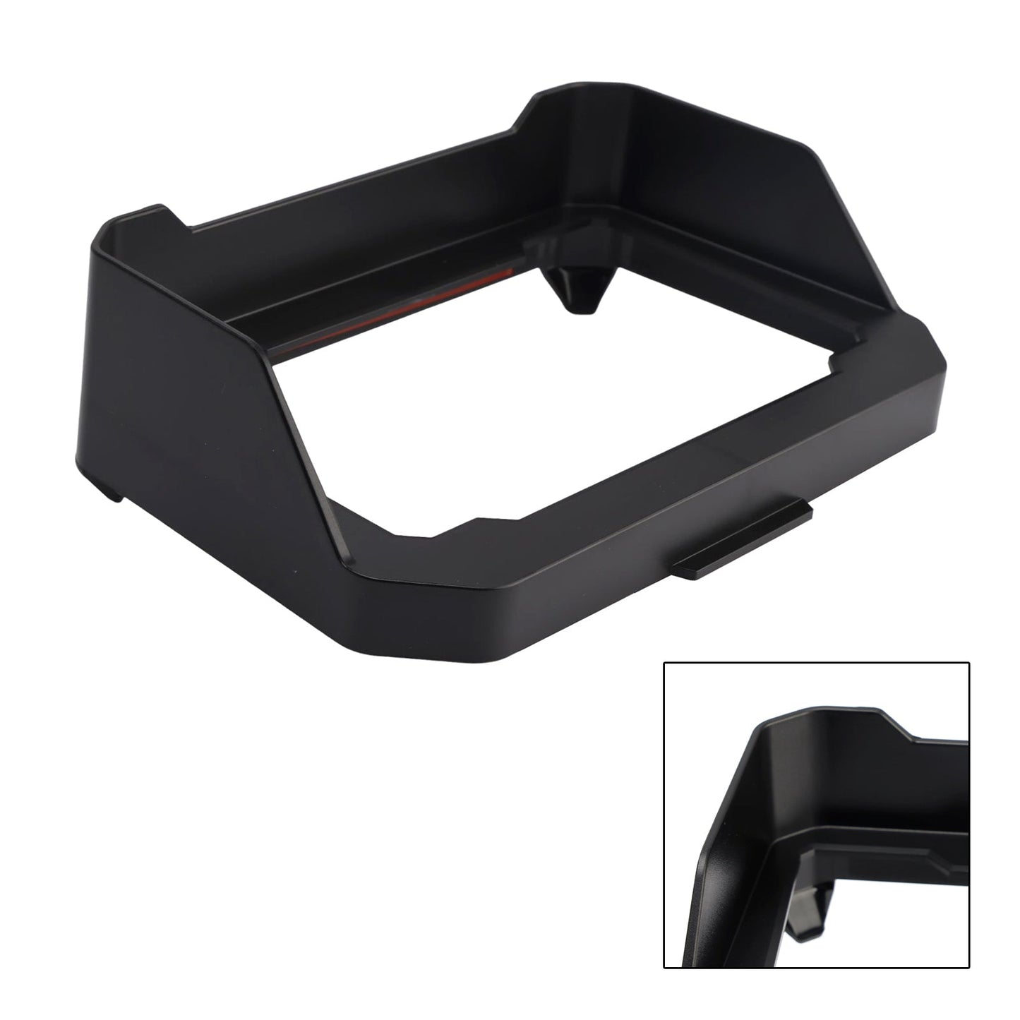 Copertura del tachimetro della cassa del contagiri nera adatta per Yamaha Mt-09 24-25 Mt-07 25+