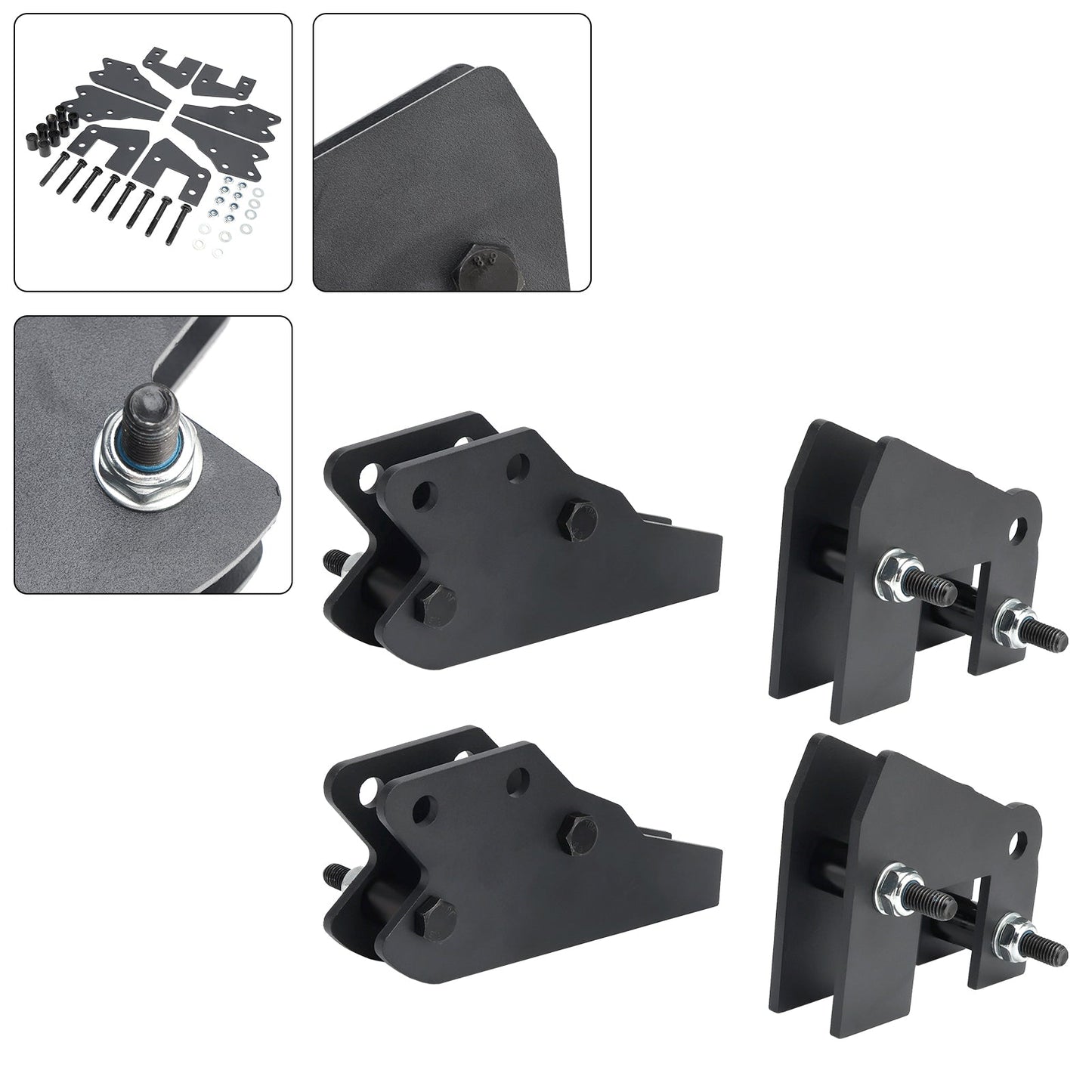 Set di sollevamento da 3 pollici per sospensioni anteriori e posteriori Polaris Ranger XP 1000 2017-2021