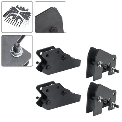 Set di sollevamento da 3 pollici per sospensioni anteriori e posteriori Polaris Ranger XP 1000 2017-2021