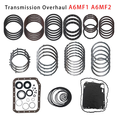 Kit completo di revisione della trasmissione per Hyundai Tucson ix L4 2.0, 2.4 anni 2009-2015, codice A6MF1 e A6MF2.