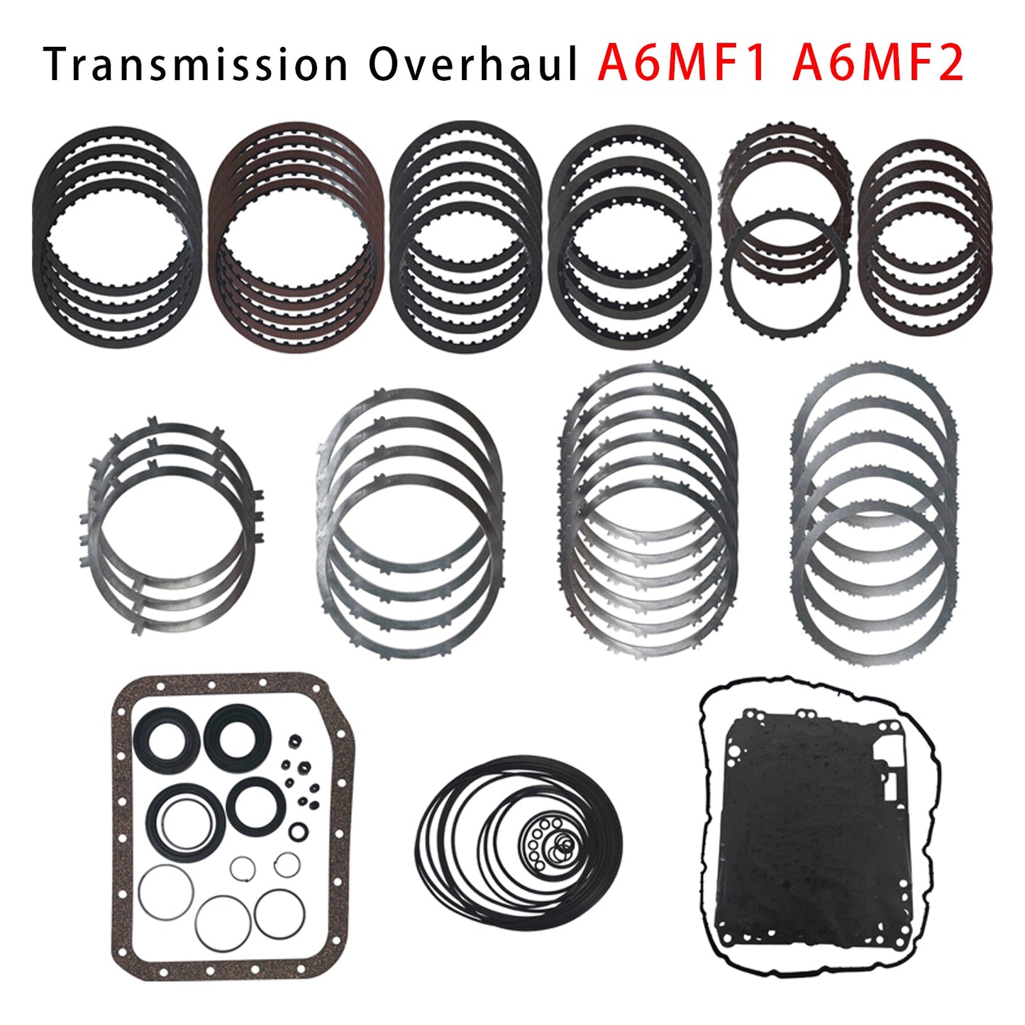 Kit completo di revisione della trasmissione A6MF1 A6MF2 per KIA/NAZA K7 6 marce trazione anteriore L4 1.7L 2.0L 2.4L V6 2.7L (2010-2014).