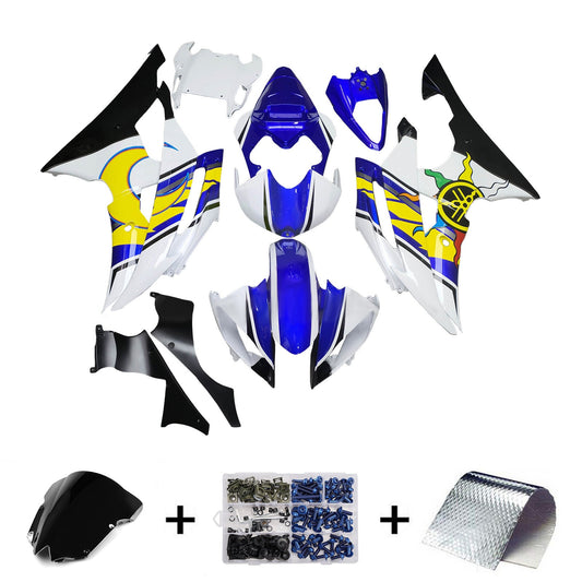 Kit carenatura iniezione plastica ABS per Yamaha YZFR6 YZF-R6 2008-2016