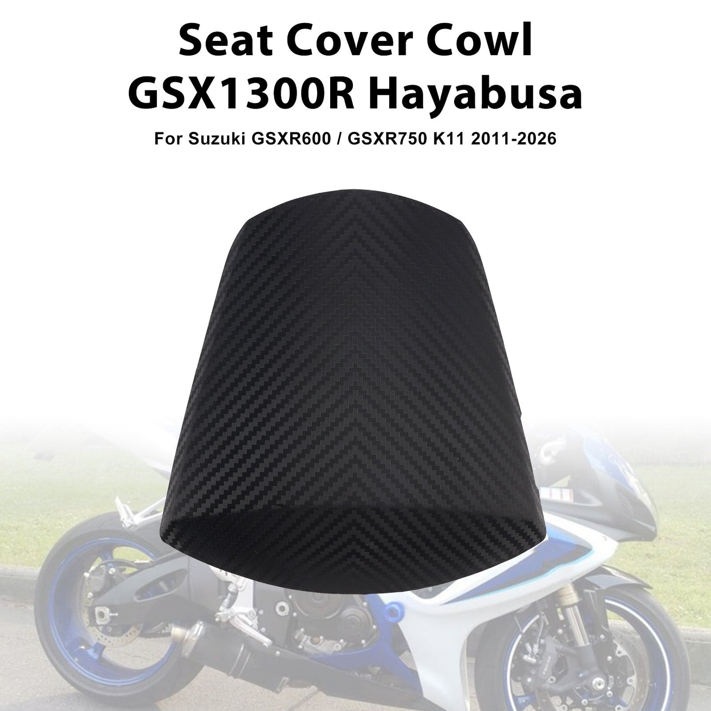 Copertura per sella posteriore per Suzuki GSXR600 GSXR750 K11 2011-2026