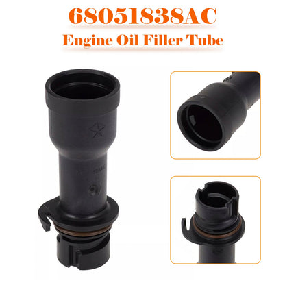 Tubo di riempimento dell'olio motore per Chrysler Wrangler per Jeep 68051838AC