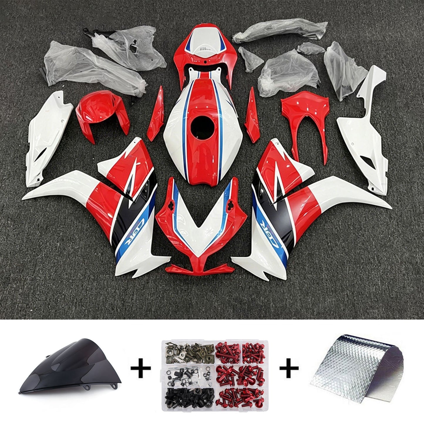 Kit di carene in plastica ABS stampate a iniezione per Honda CBR1000RR 2012-2016