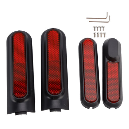 Set di 4 coperture laterali per scooter con catarifrangente posteriore per Xiaomi 4 Pro (1a generazione)