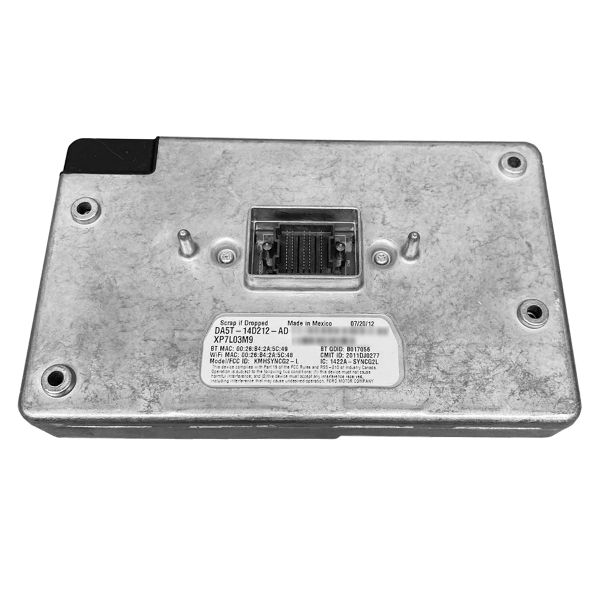 Modulo di navigazione Sync 2 APIM per Ford Vin programmato NAV DA8T-14F239-BK