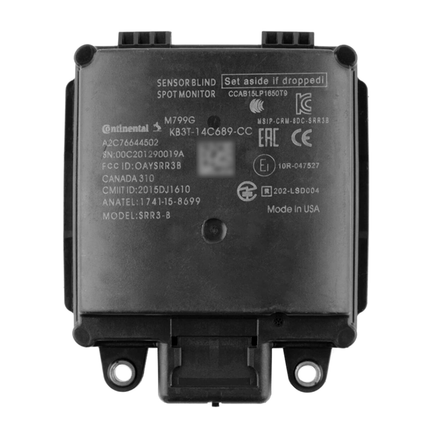 Sensore radar per angolo cieco posteriore Ford Transit-350 2019-2022 KB3Z-14C689-B