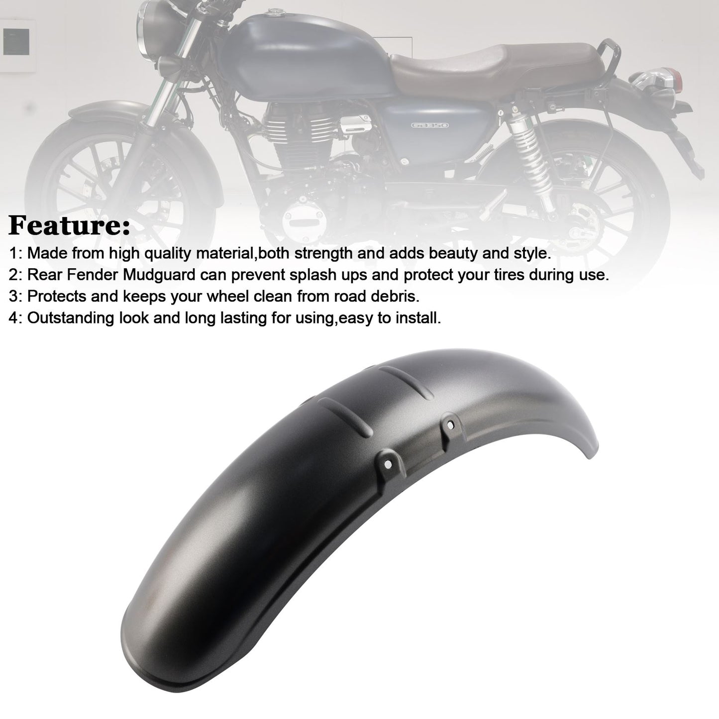 Carenatura parafango anteriore per Honda GB350 2023-2024