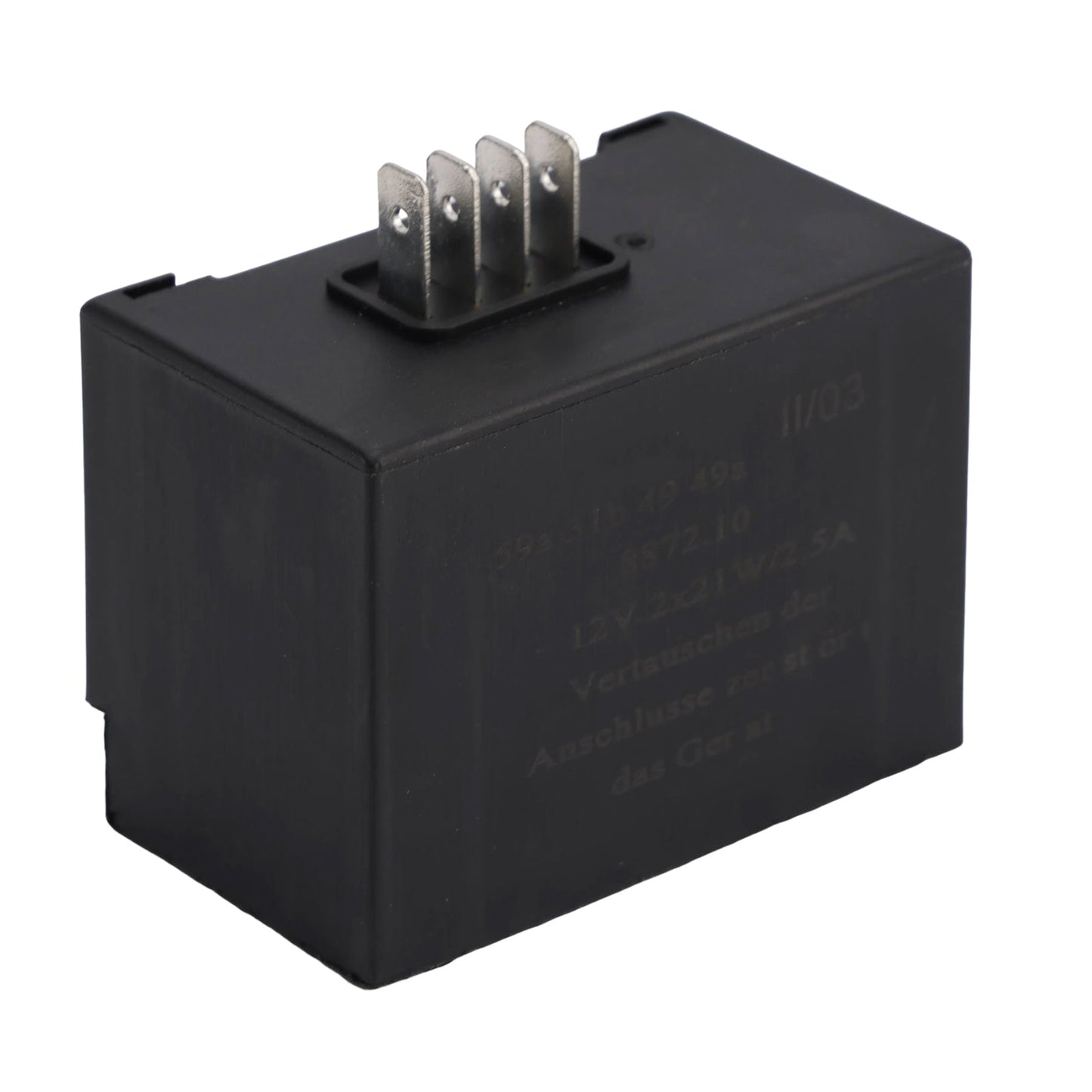 Relè lampeggiatore regolatore di tensione compatibile con Simson 12V 2X21W/2.5A RELAY S50 S51 S53