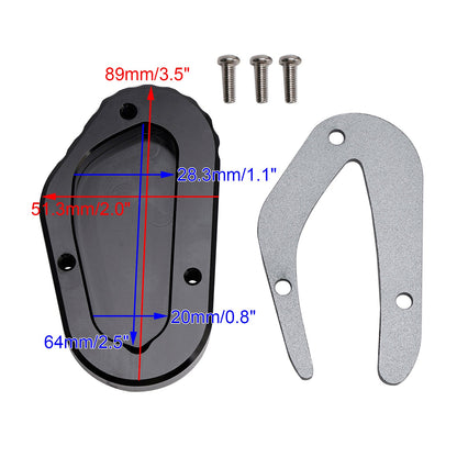 Piastra di estensione per cavalletto adatta per Bonneville T100 Street Scrambler 900 2018-2023