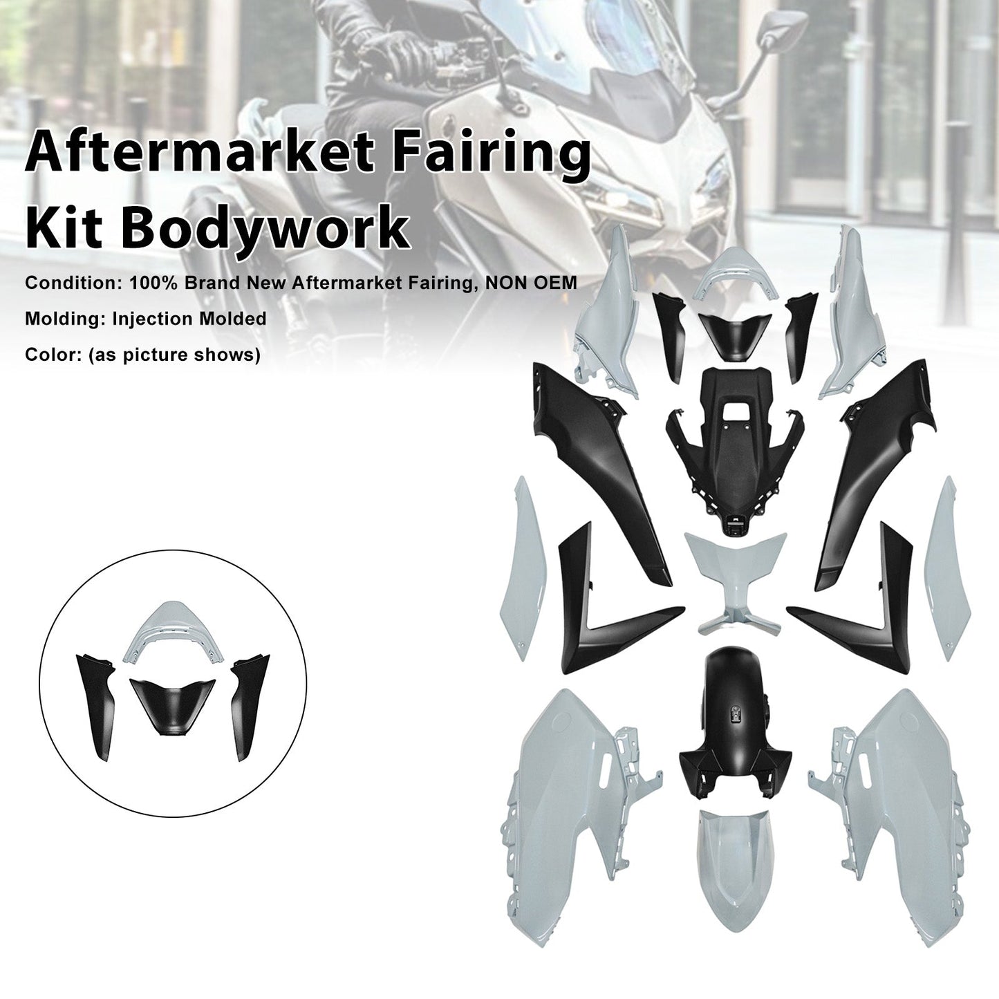 Kit di carene iniettate per Yamaha TMAX560 2025-2026