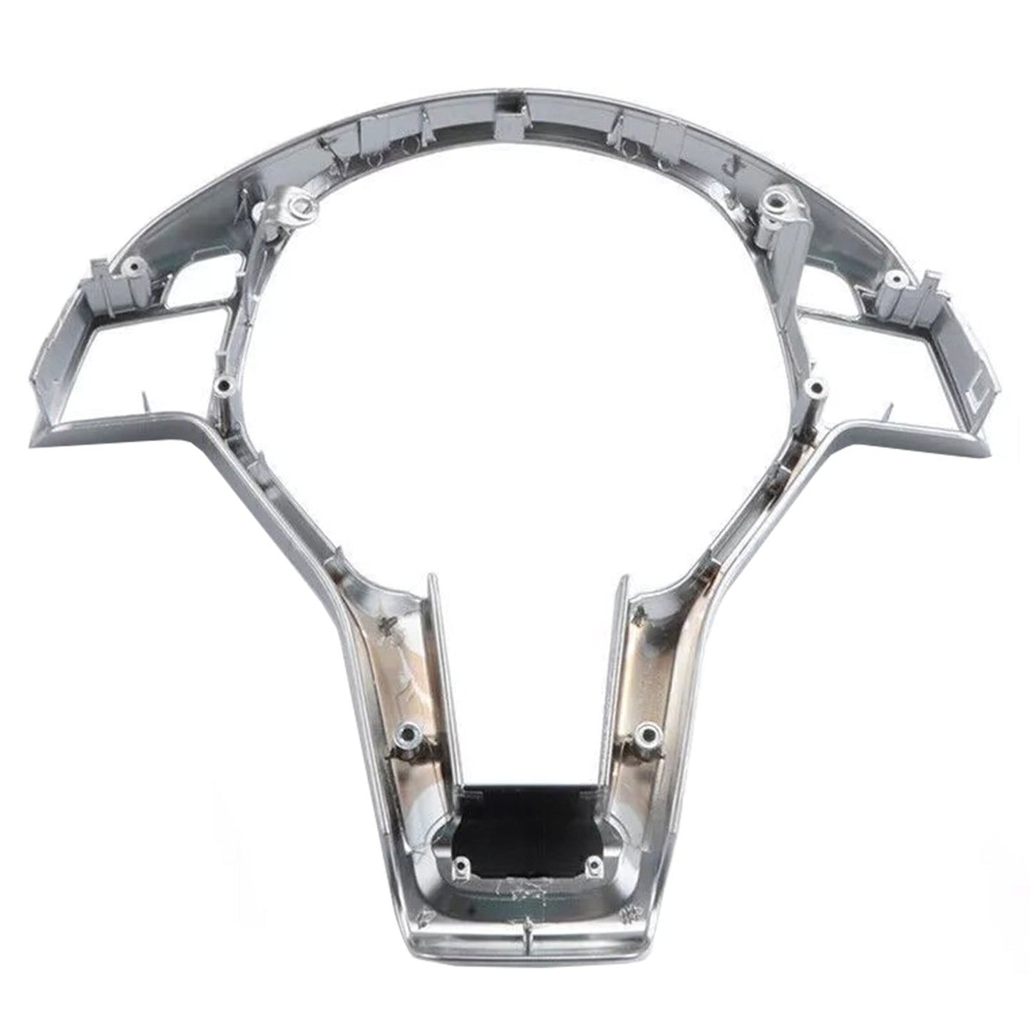 Rivestimento per volante cromato argento per Mercedes Benz W204 W207 W212 Classe C