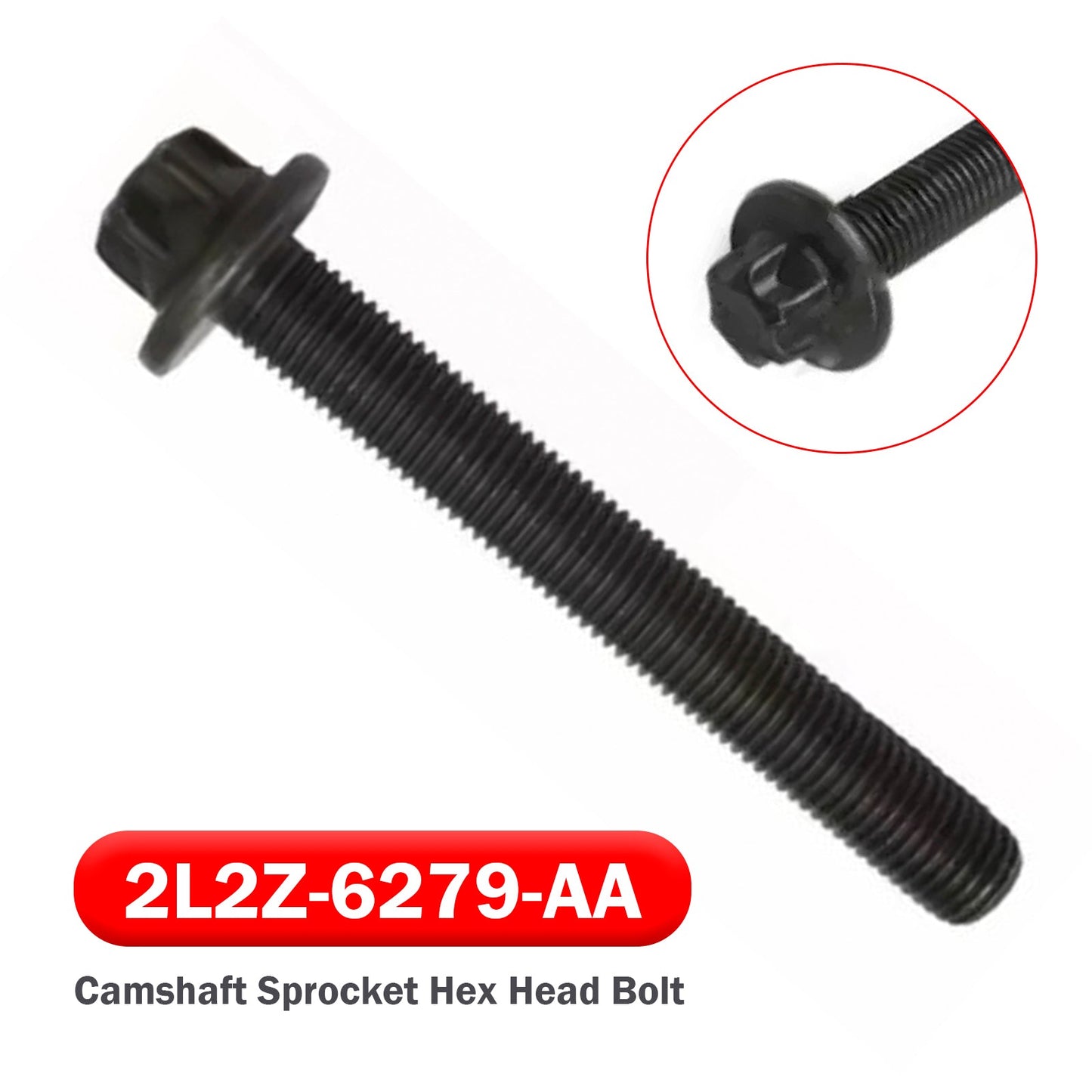 Bullone a testa esagonale per pignone albero a camme per motore Explorer Ranger 4.0L 2L2Z-6279-AA