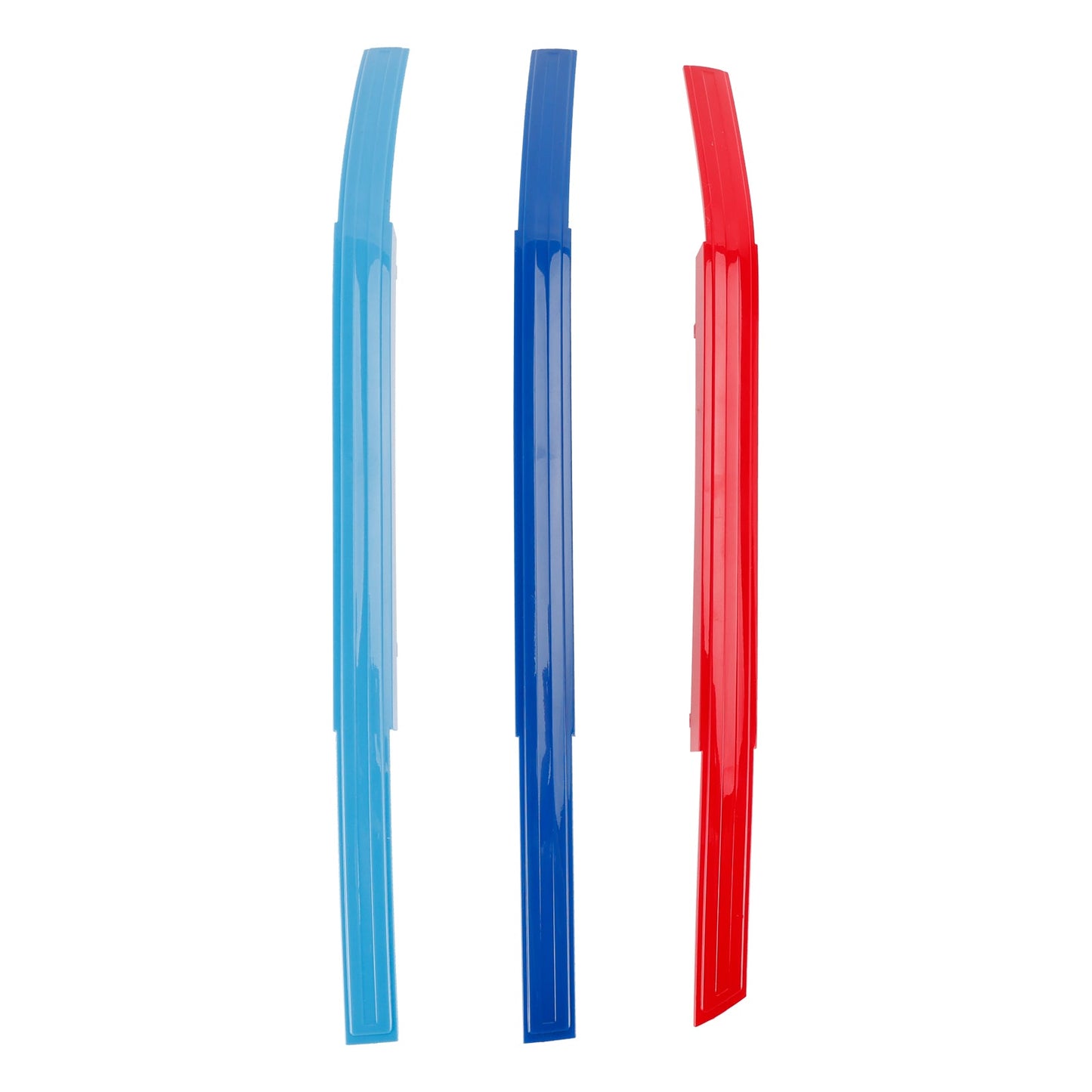 Clip per inserti griglia anteriore a doppio rene in ABS tricolore BMW Serie 7 2023-2025