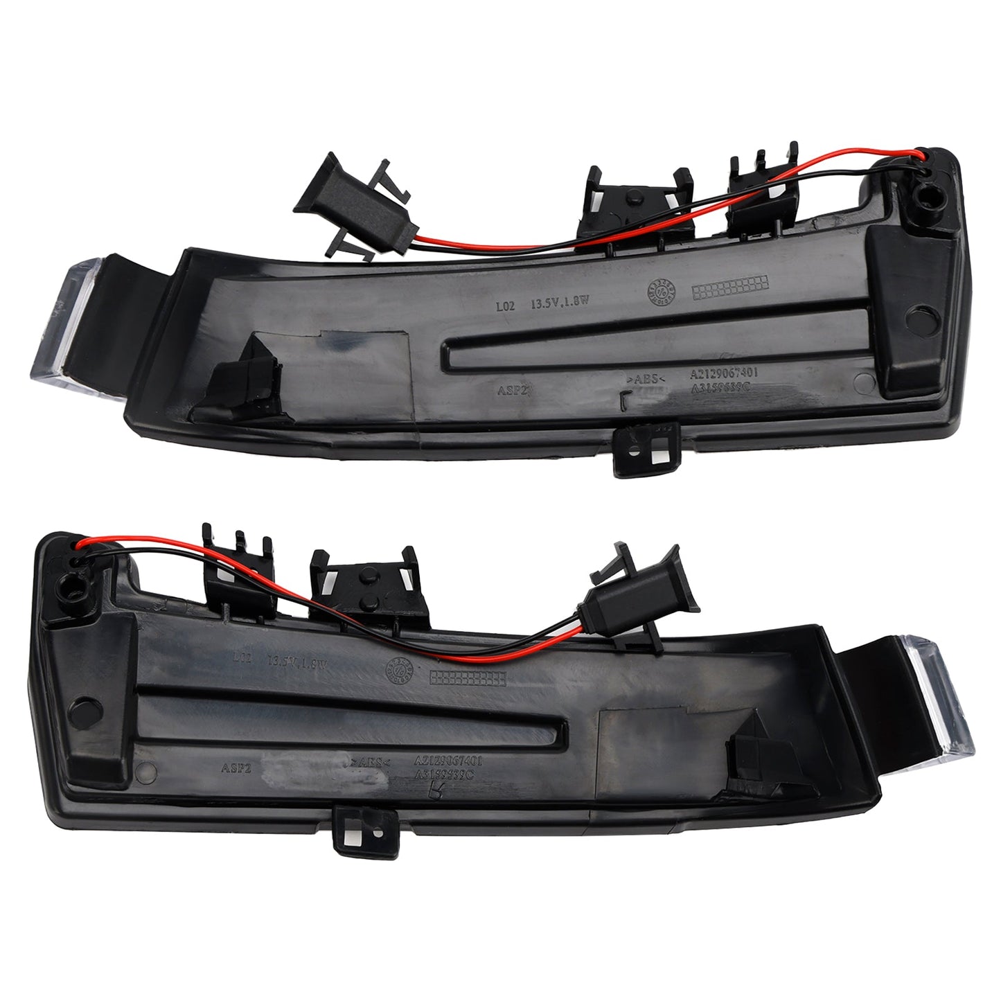 2 pezzi di indicatori di direzione a LED per specchietto retrovisore per Mercedes W176 W246 W204