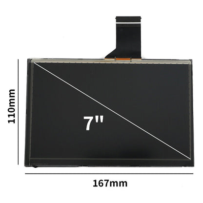 Navigazione radiofonica dello schermo di tocco dell'esposizione d'affissione a cristalli liquidi 7" della Jeep Compass 2017-2020 ACT3S5370FPC-A1-E