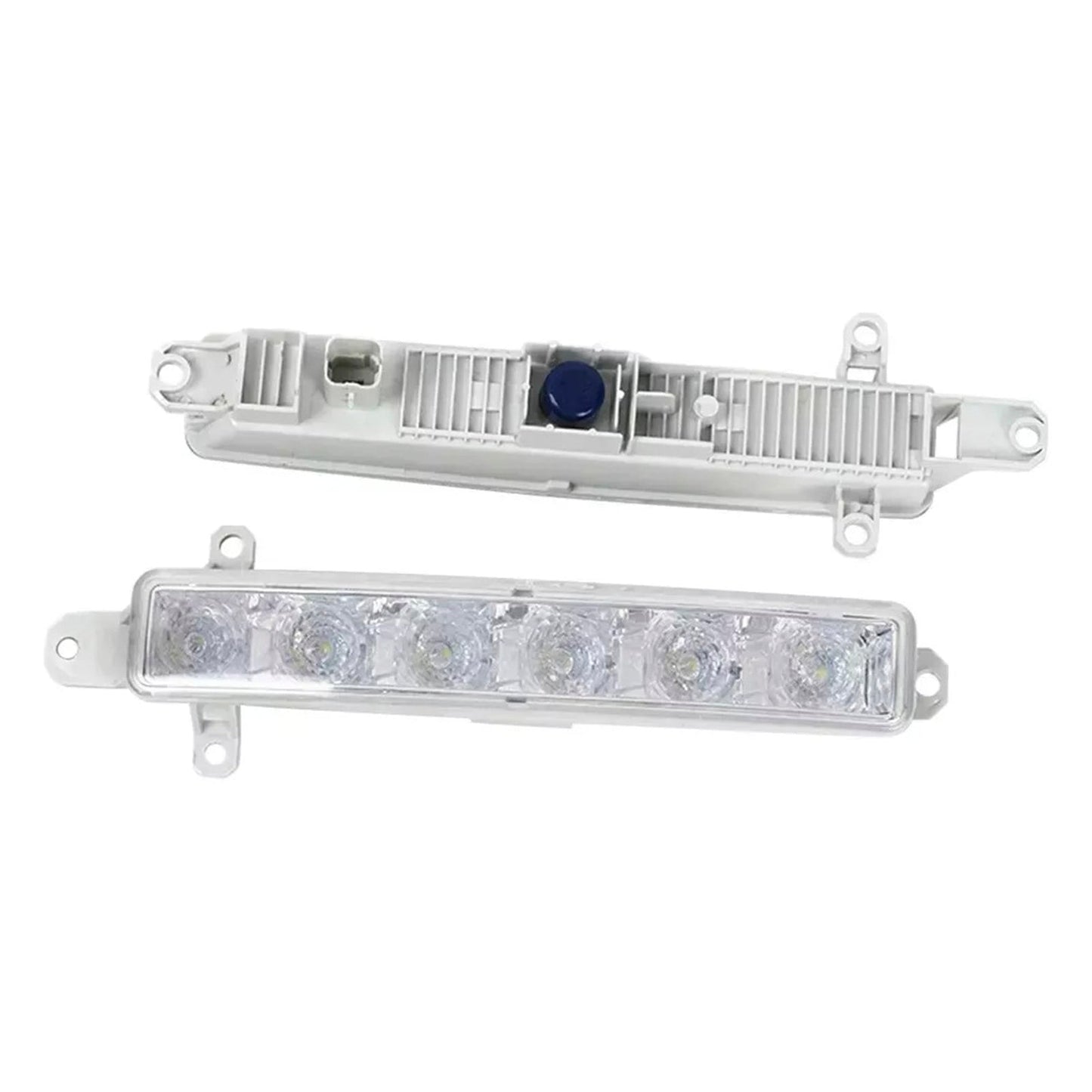 Coppia di fendinebbia diurni a LED per Citroen C3 Berlingo Peugeot 9802795580