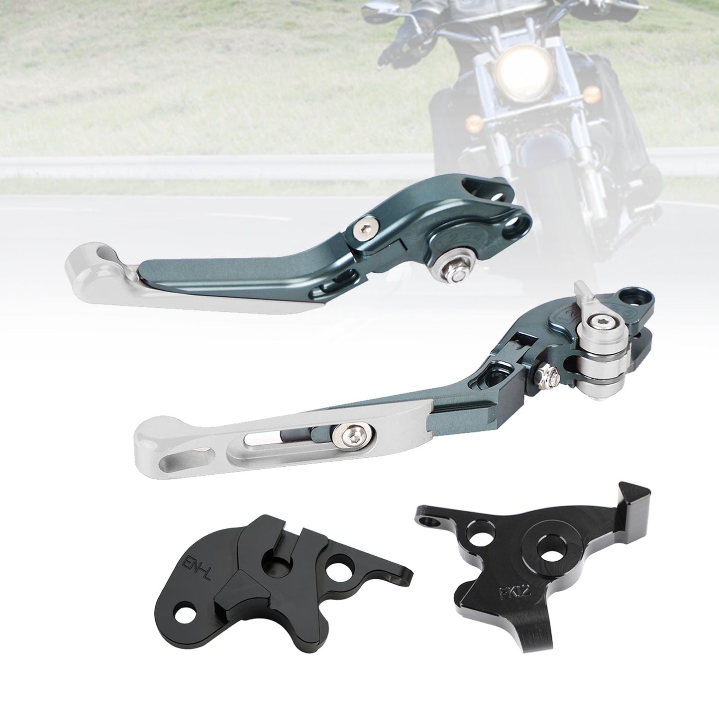 Leva freno frizione regolabile adatta per CFMOTO 250NK ABS 150NK 2019-2021
