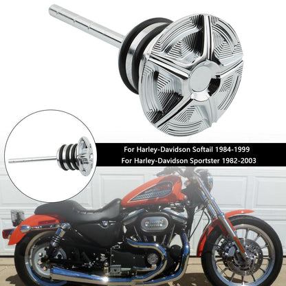 Tappo del serbatoio dell'astina di livello dell'olio per Softail 84-99 Sportster 82-03