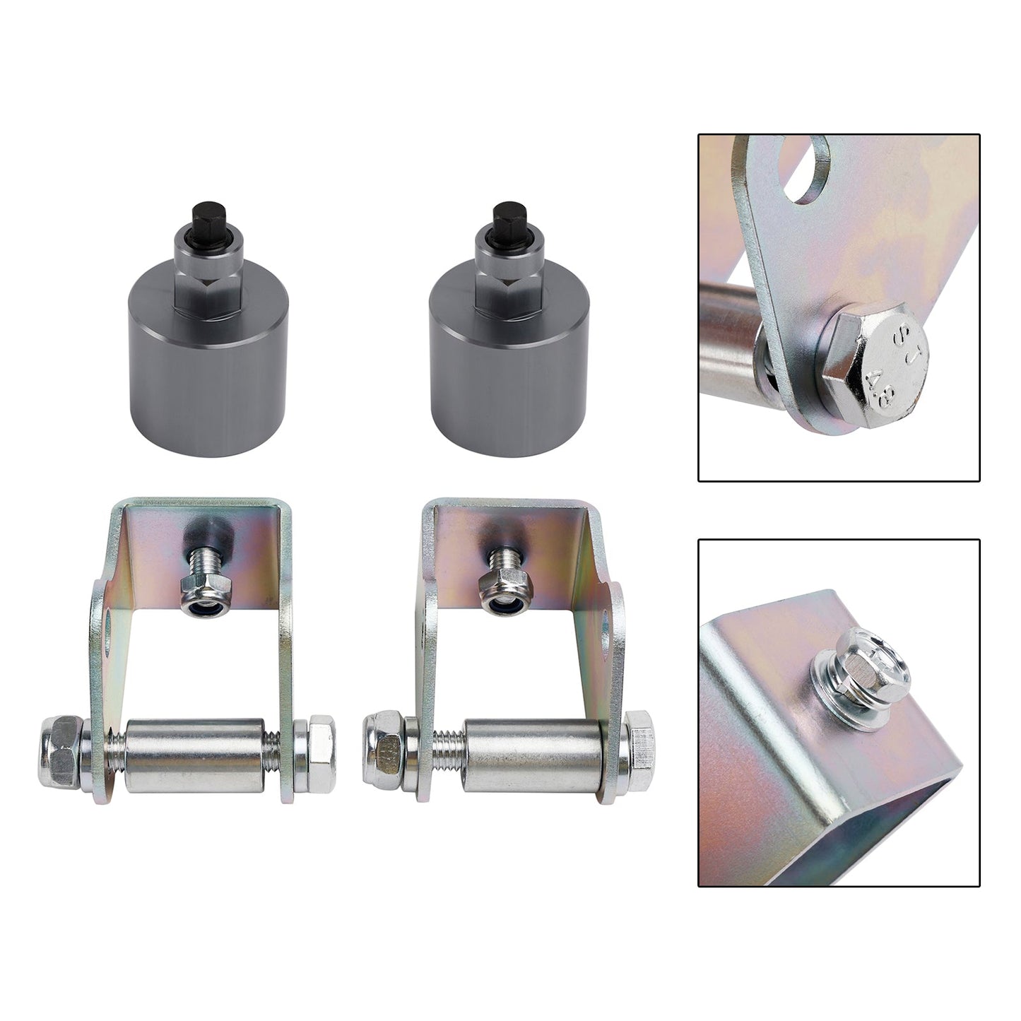 Set di sollevamento da 2 pollici per sospensioni anteriori e posteriori per Polaris 500 570 Midsize Ranger