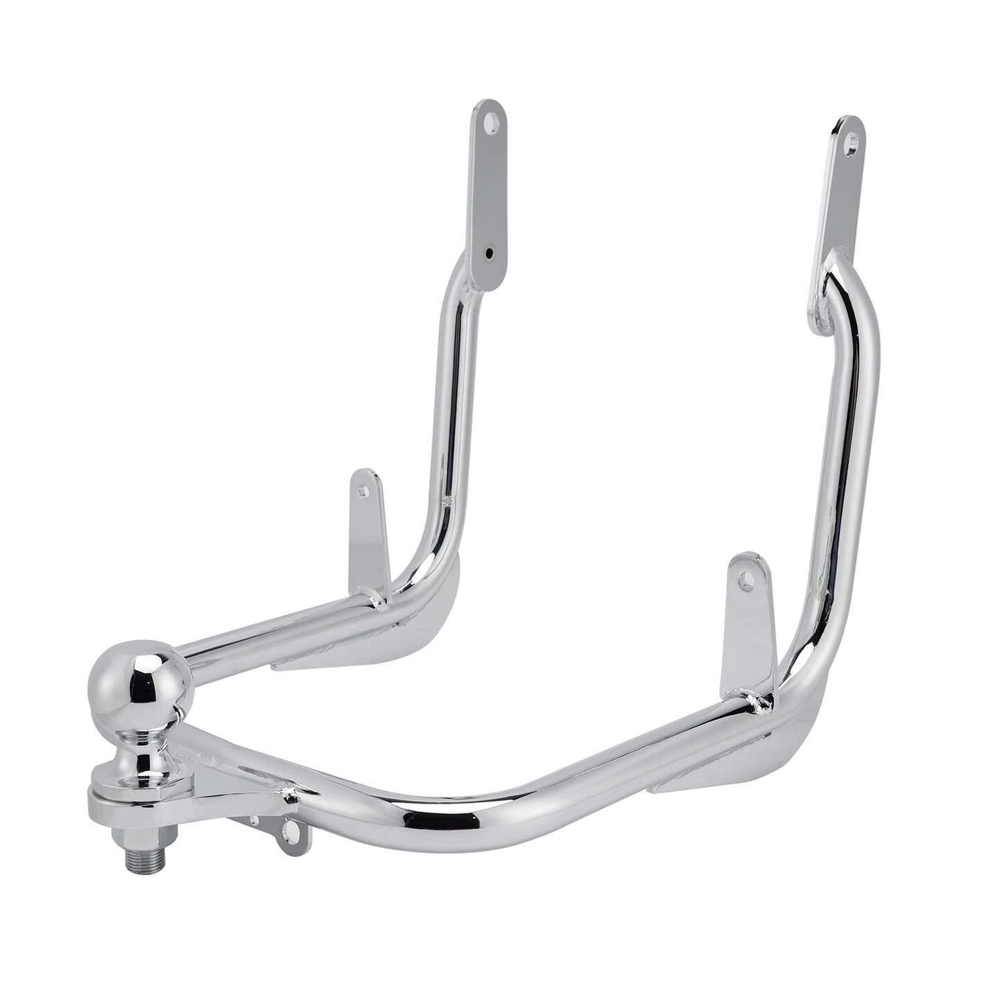 Gancio di traino per rimorchio adatto per Touring Electra Street Glide FLHX 2009-2023 argento