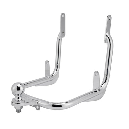 Gancio di traino per rimorchio adatto per Touring Electra Street Glide FLHX 2009-2023 argento