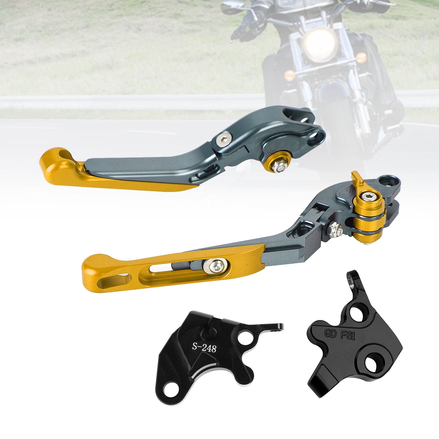 Leva freno frizione regolabile YAMAHA YZF R125 2008-2011