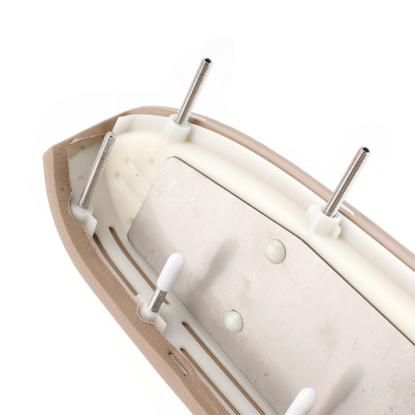 Kit di riparazione bracciolo anteriore destro per Chevy Silverado 1500 2500HD 2010-2014, colore beige.