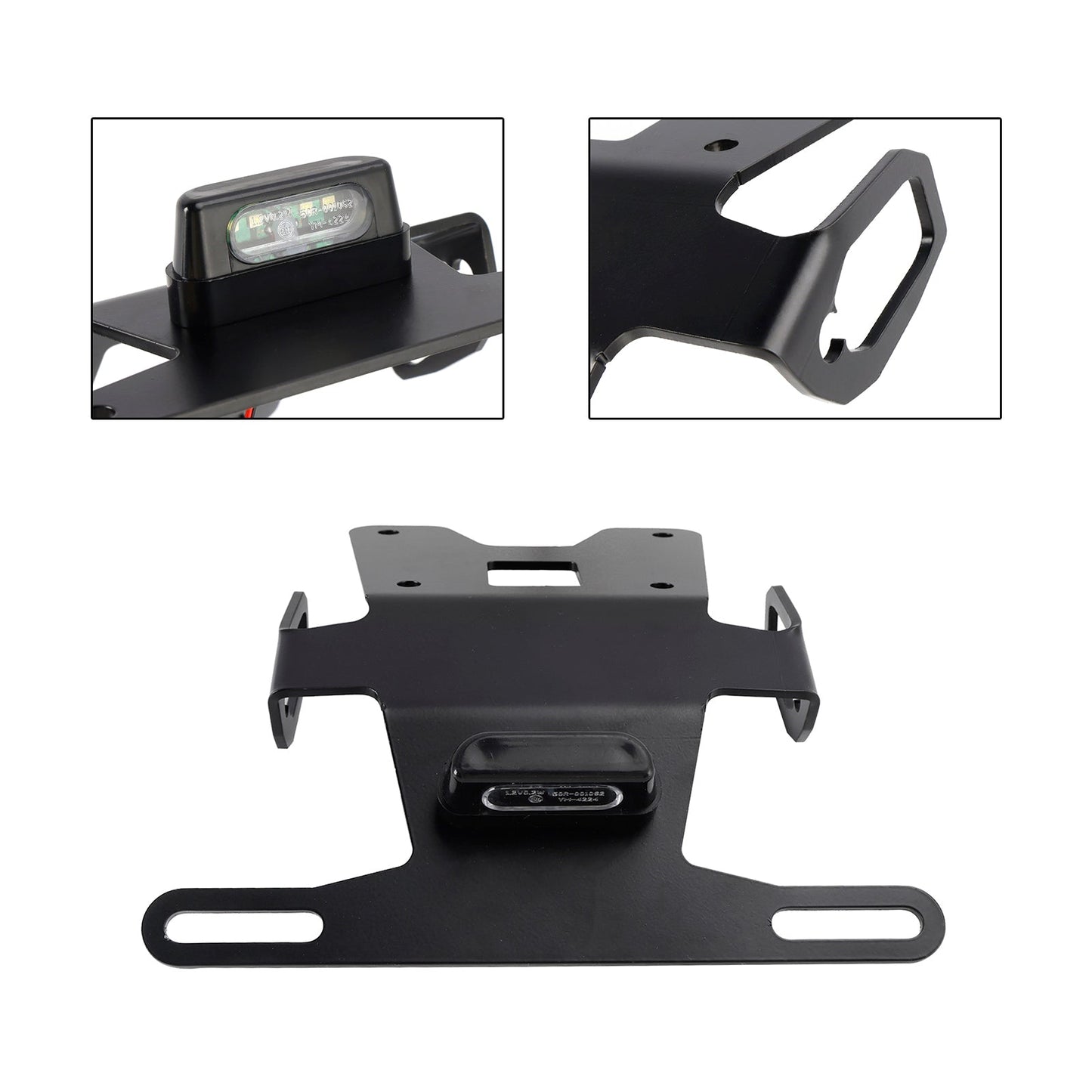 Supporto per telaio targa in lega di alluminio KAWASAKI Z650RS 2022-2024