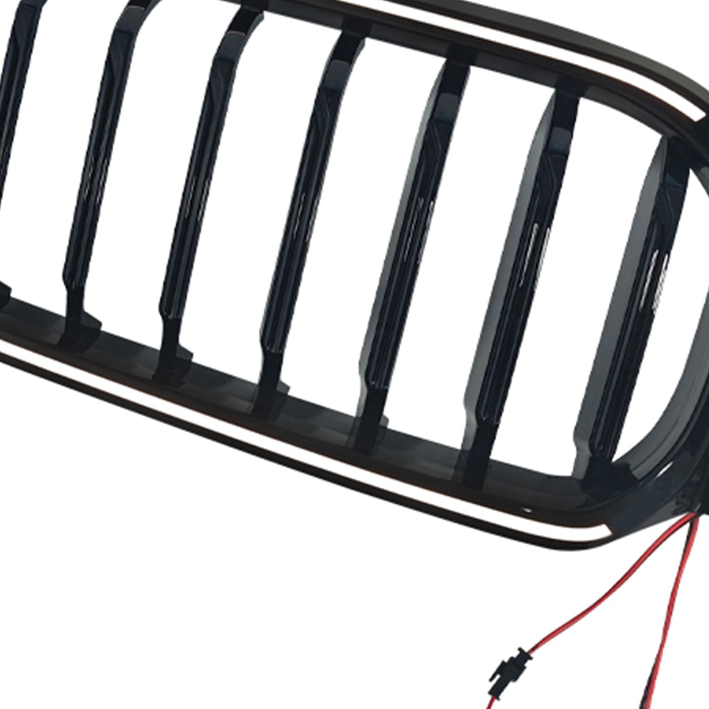 Griglia anteriore a doppio rene nera lucida per BMW Serie 5 G30 G38 2021-2024
