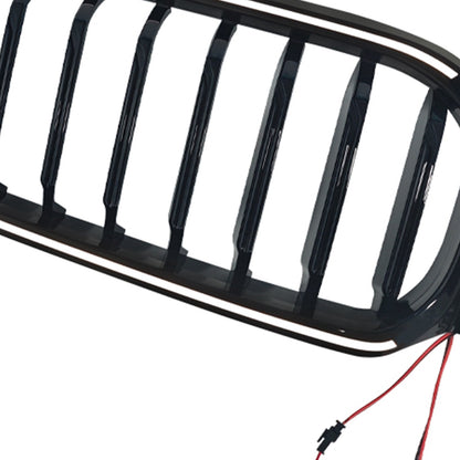 Griglia anteriore a doppio rene nera lucida per BMW Serie 5 G30 G38 2021-2024