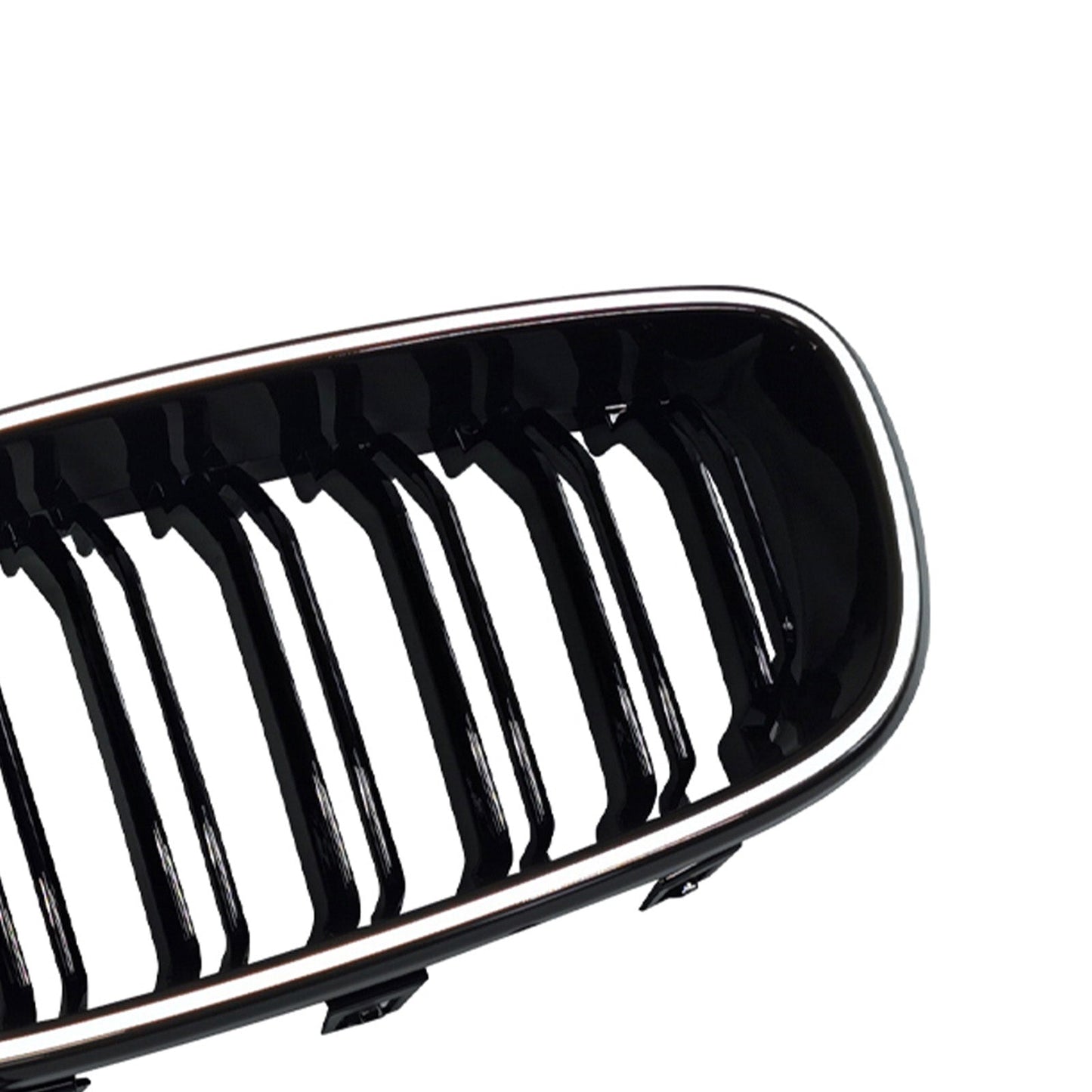Griglia anteriore a doppia lamella nera lucida per BMW Serie 3 F34 GT (modelli 2013-2019).