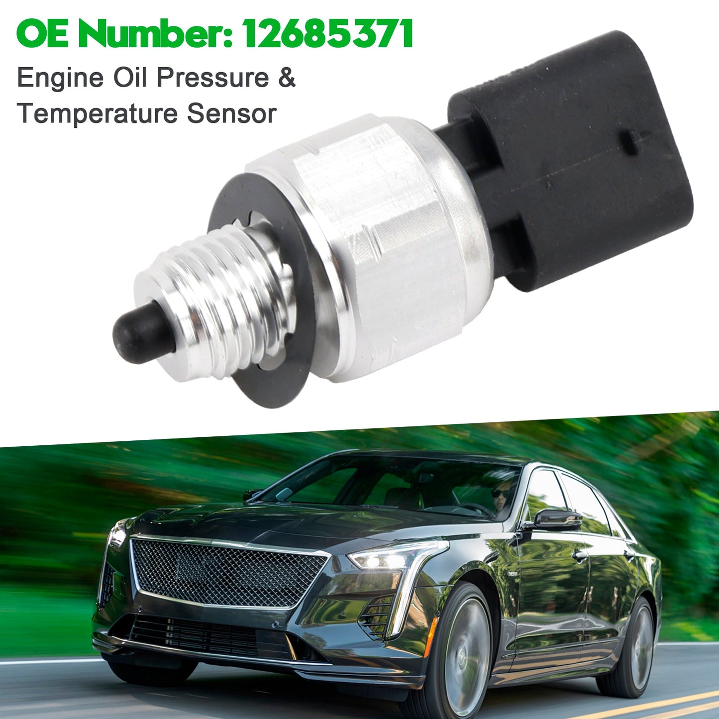 Sensore di pressione e temperatura dell'olio motore 12685371 per Chevy Silverado Cadillac