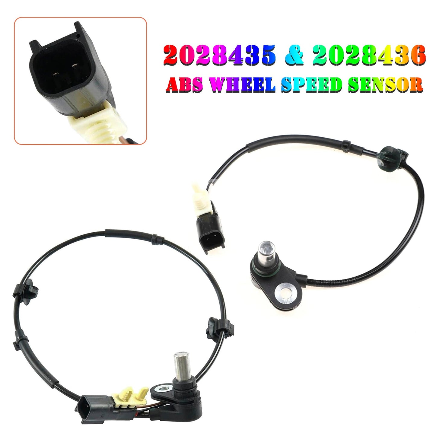 2 sensori di velocità della ruota ABS posteriore destra e sinistra per Ford Ranger 2.2 3.2 2011-2022