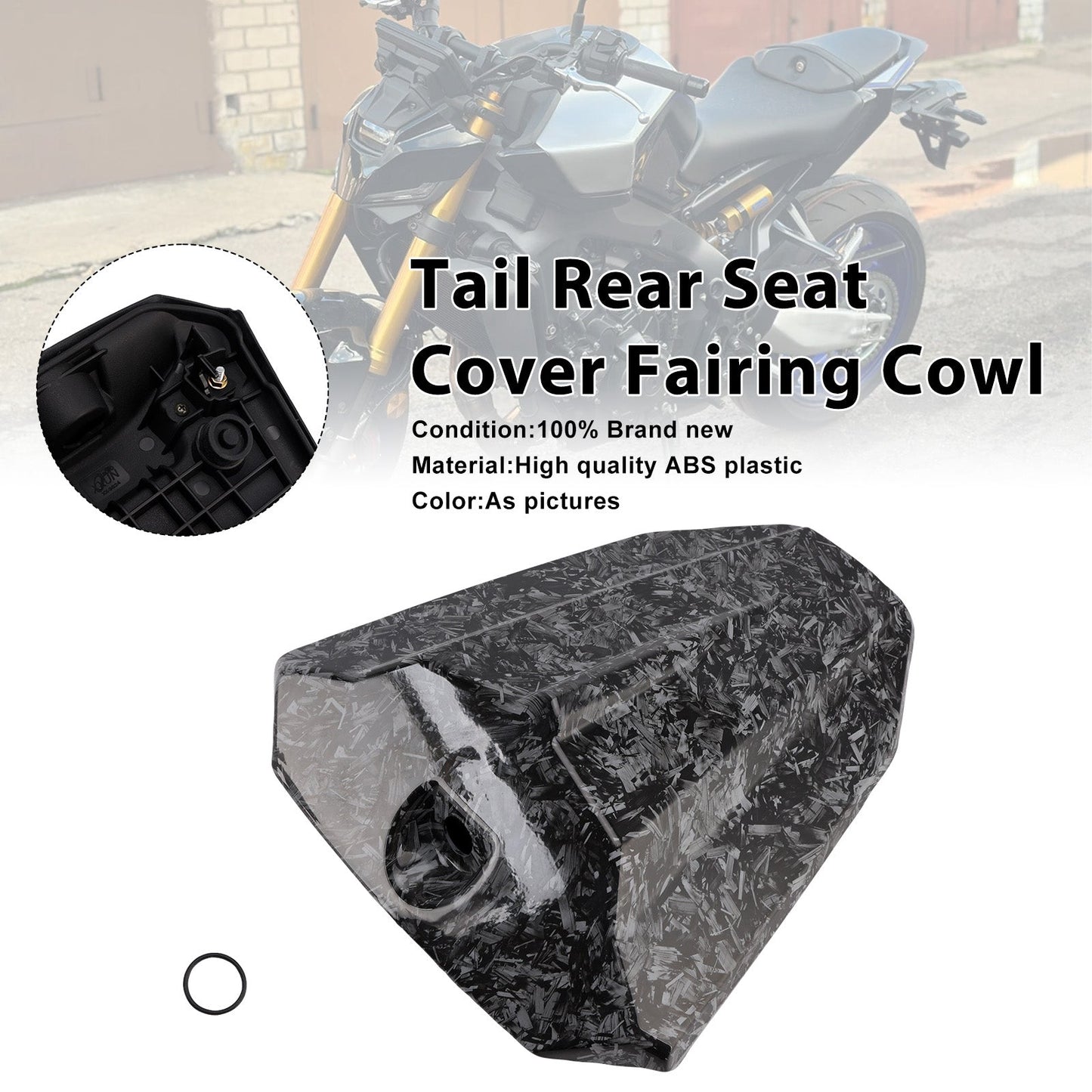 2024-2026 Per Yamaha MT-09 / SP Copertura posteriore della sella Cupolino