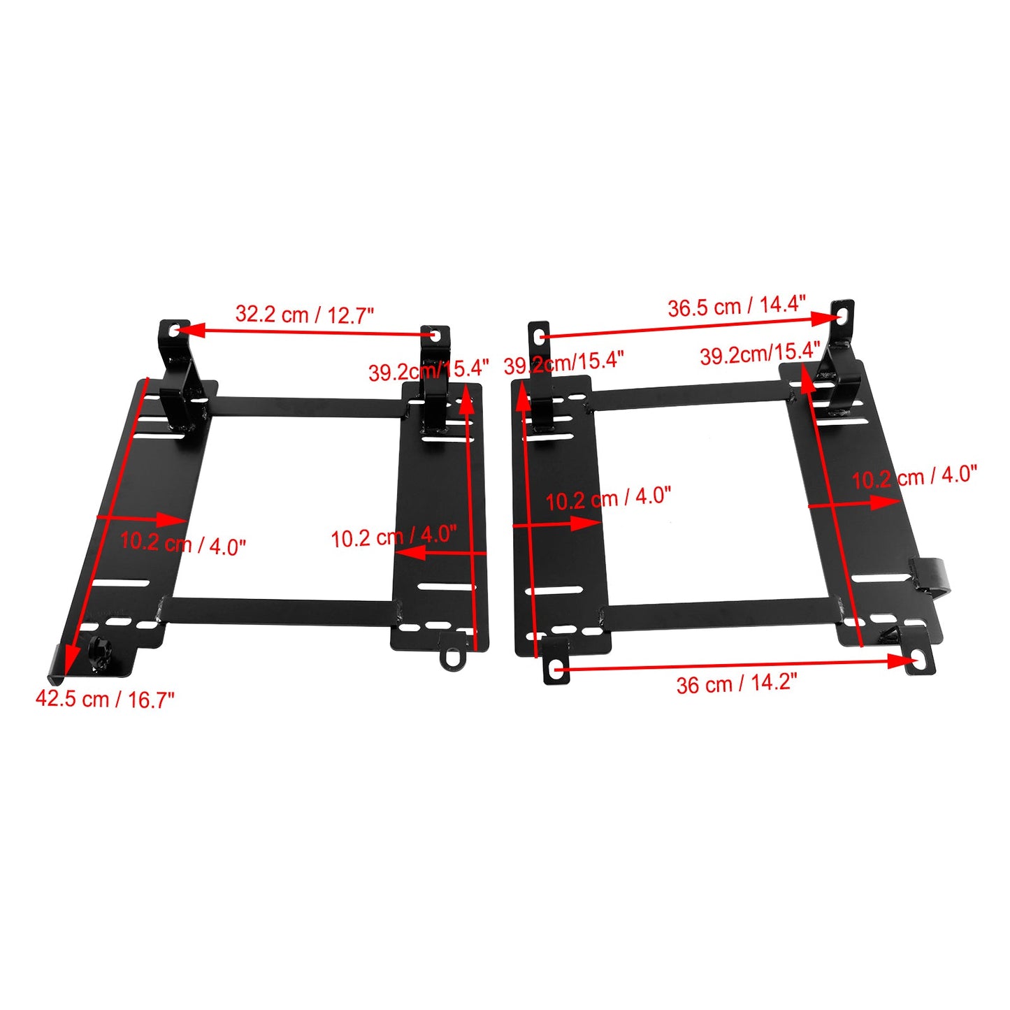 Staffe per sedile passeggero conducente Polaris Slingshot 2015-2021, set di montaggio in acciaio