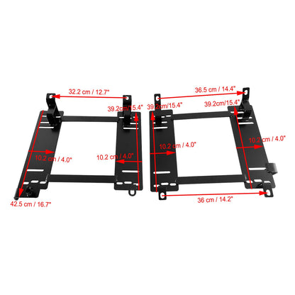 Staffe per sedile passeggero conducente Polaris Slingshot 2015-2021, set di montaggio in acciaio