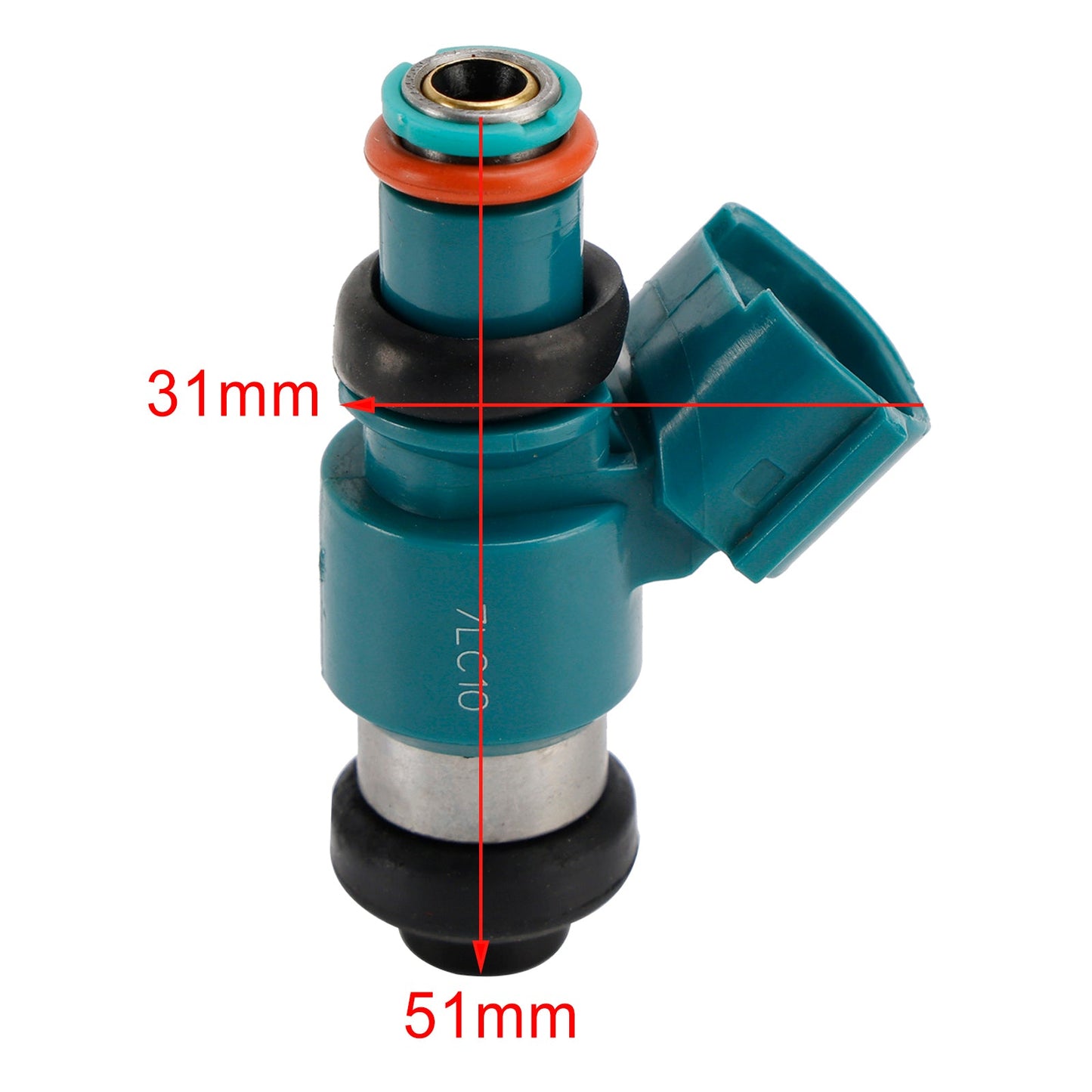 Iniettori di carburante Yamaha YZFR6 YZF-R6 2008-2020 4pezzi 13S-13761-00-00