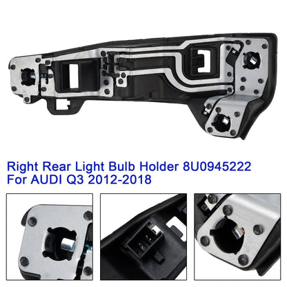 Supporto lampadina luce posteriore destra AUDI Q3 2012-2018 8U0945222