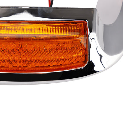 Puntale parafango anteriore con lente LED compatibile con Electra Glide Ultra Limited Low 2014-2023